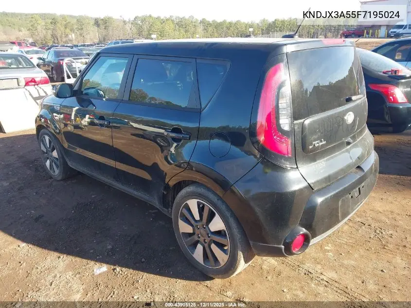 KNDJX3A55F7195024 2015 Kia Soul !