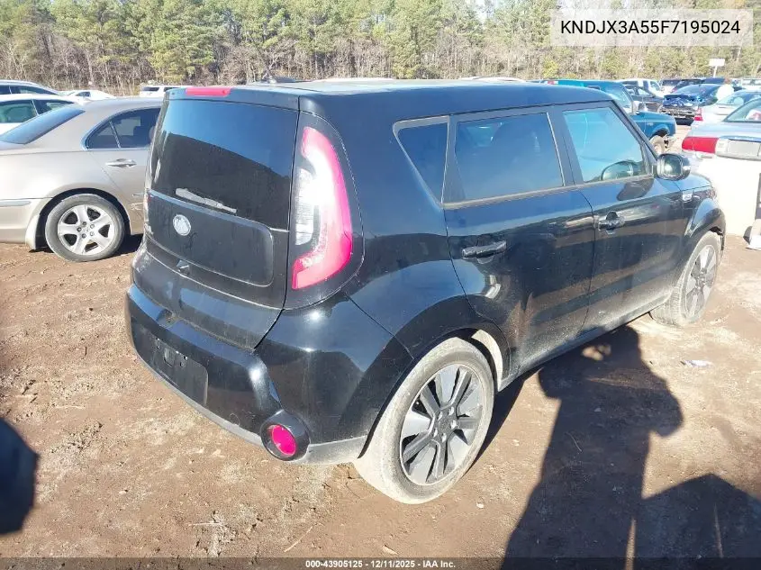 KNDJX3A55F7195024 2015 Kia Soul !