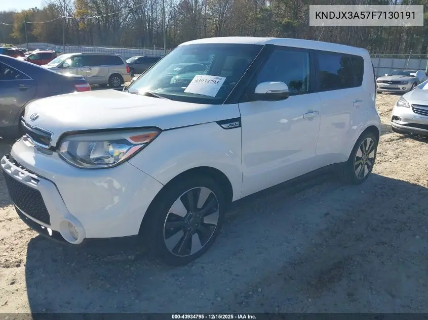 KNDJX3A57F7130191 2015 Kia Soul !
