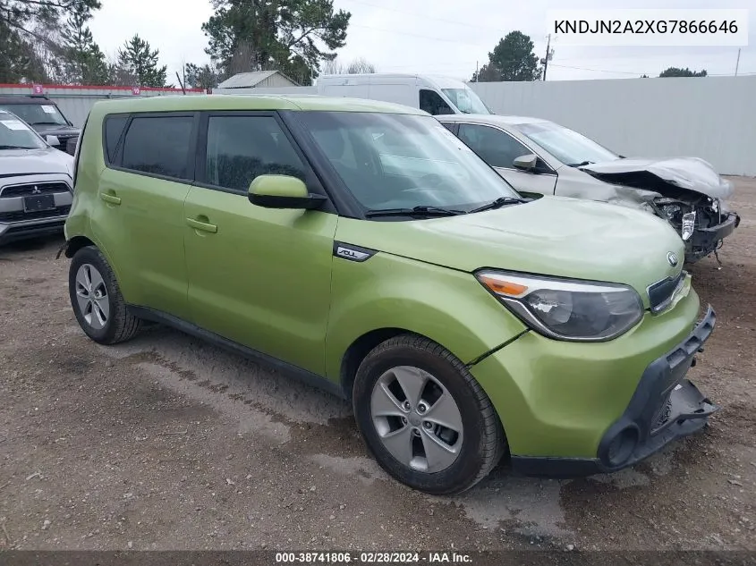 KNDJN2A2XG7866646 2016 Kia Soul