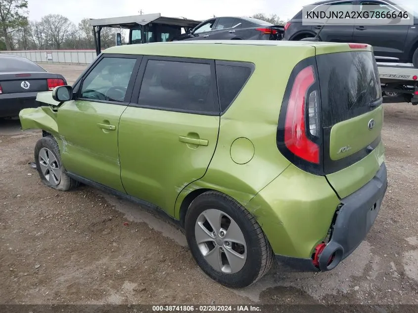 KNDJN2A2XG7866646 2016 Kia Soul