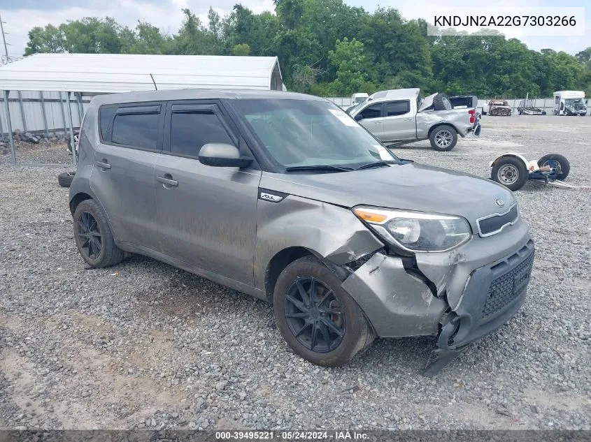 KNDJN2A22G7303266 2016 Kia Soul