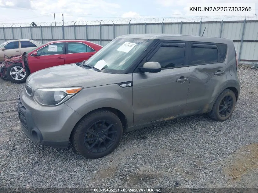 KNDJN2A22G7303266 2016 Kia Soul