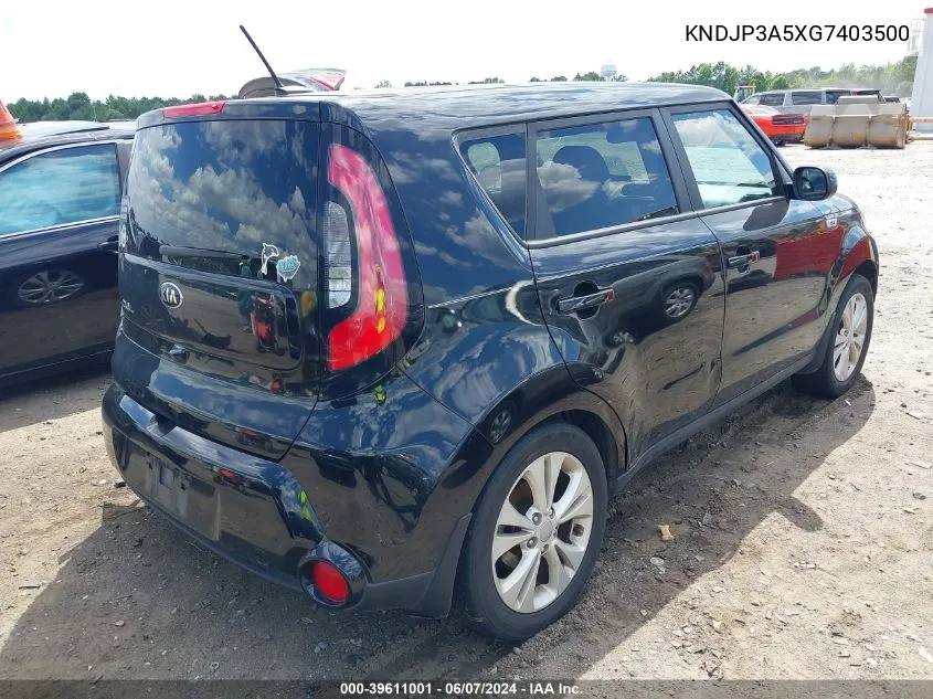 KNDJP3A5XG7403500 2016 Kia Soul +