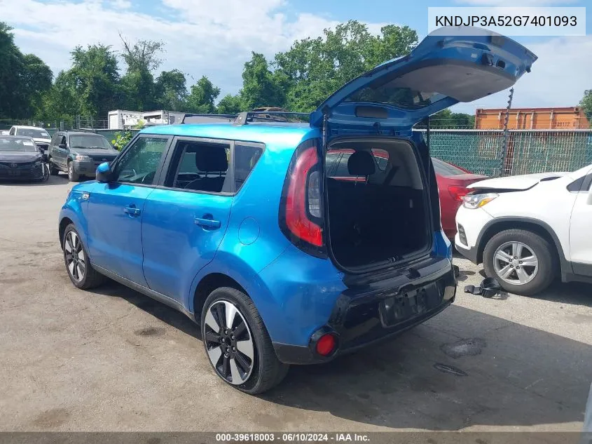 KNDJP3A52G7401093 2016 Kia Soul +