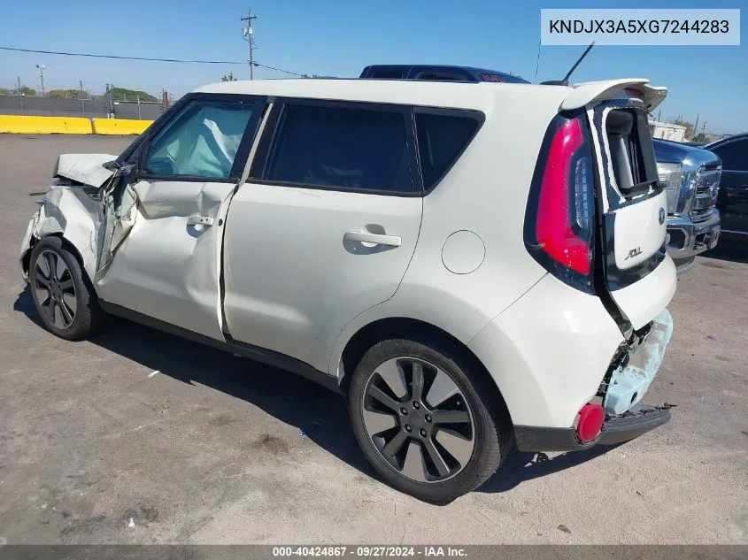 KNDJX3A5XG7244283 2016 Kia Soul !