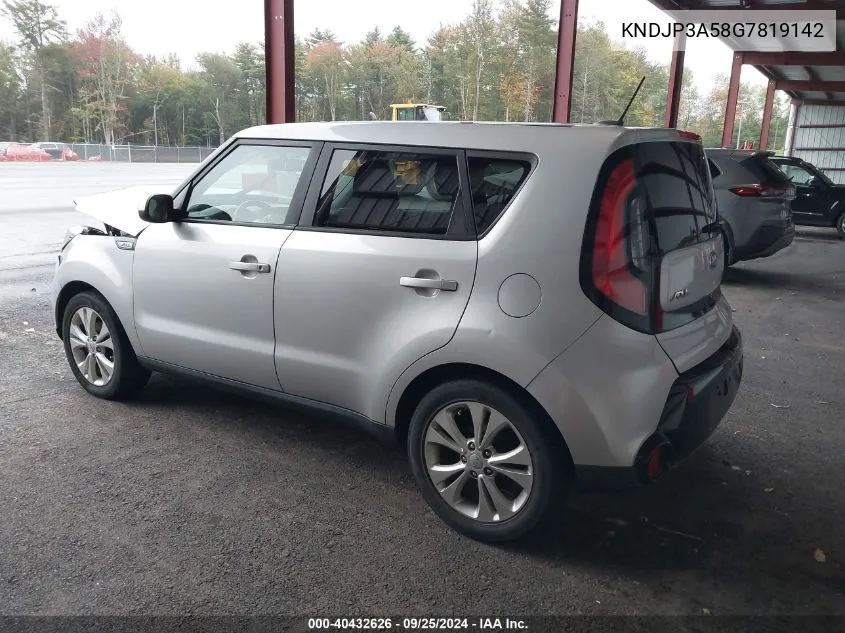 KNDJP3A58G7819142 2016 Kia Soul +