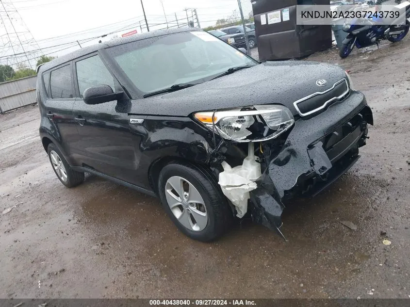 KNDJN2A23G7243739 2016 Kia Soul