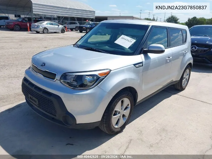 KNDJN2A23G7850837 2016 Kia Soul