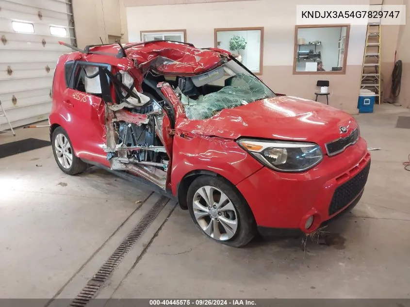 KNDJX3A54G7829747 2016 Kia Soul !