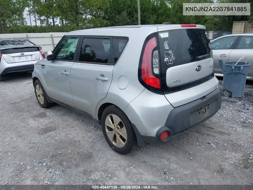 KNDJN2A22G7841885 2016 Kia Soul