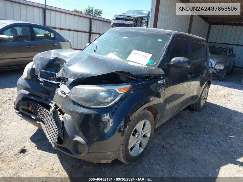 KNDJN2A24G7853505 2016 Kia Soul