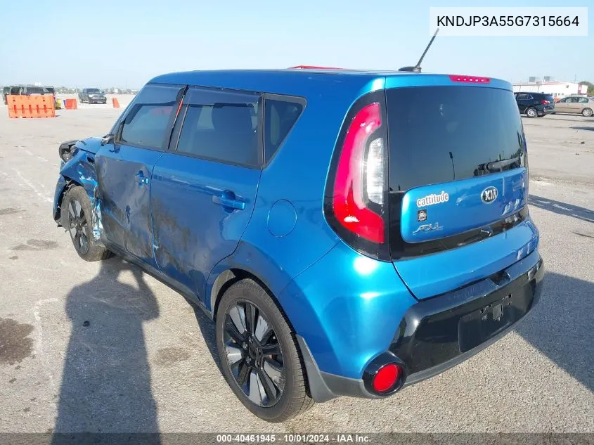 KNDJP3A55G7315664 2016 Kia Soul +