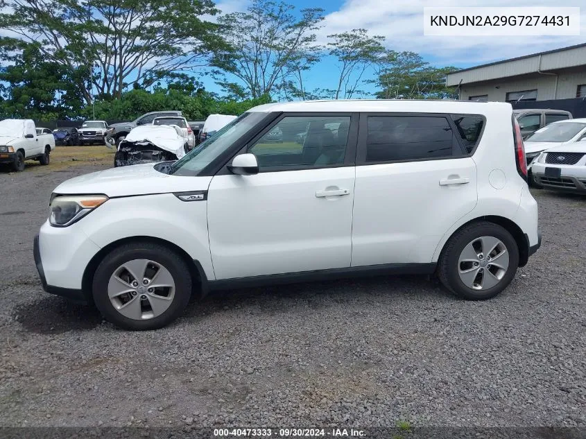 KNDJN2A29G7274431 2016 Kia Soul