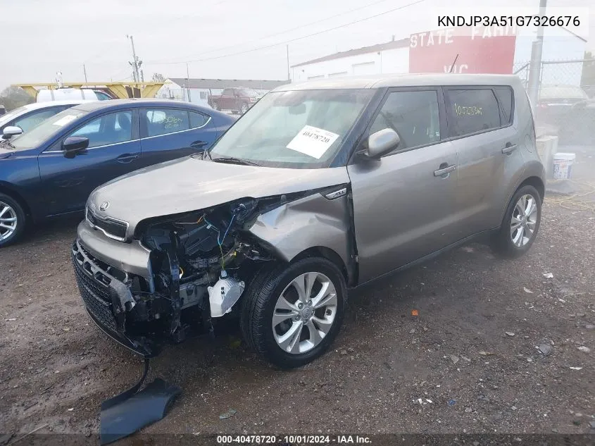 KNDJP3A51G7326676 2016 Kia Soul +