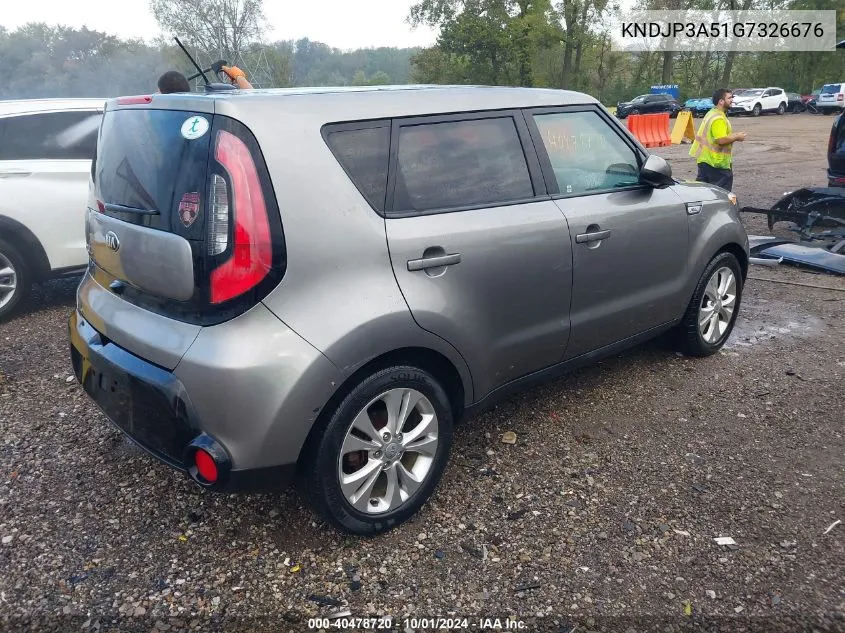 KNDJP3A51G7326676 2016 Kia Soul +