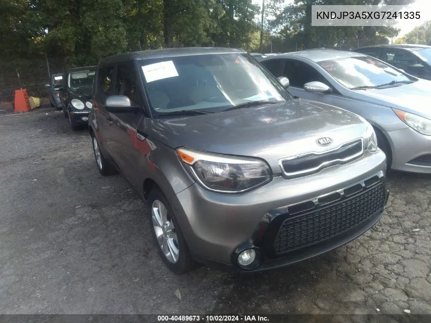 KNDJP3A5XG7241335 2016 Kia Soul +