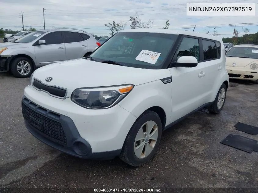 KNDJN2A2XG7392519 2016 Kia Soul