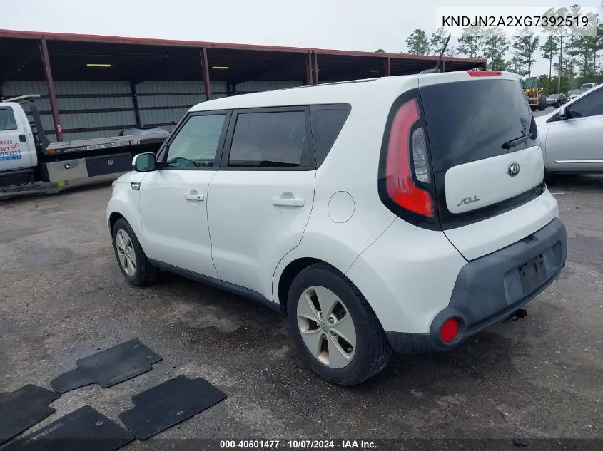 KNDJN2A2XG7392519 2016 Kia Soul