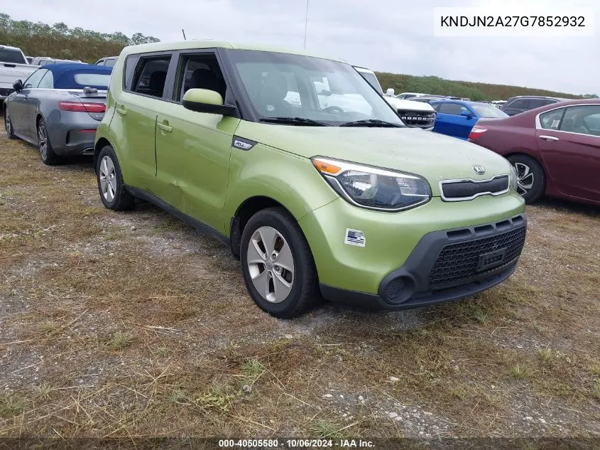 KNDJN2A27G7852932 2016 Kia Soul