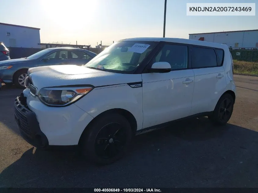 KNDJN2A20G7243469 2016 Kia Soul