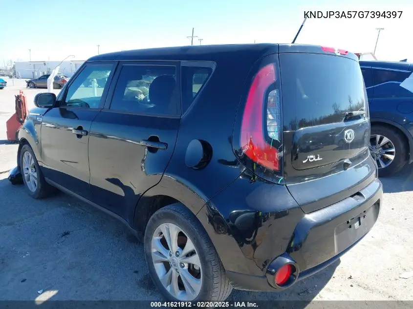 2016 Kia Soul + VIN: KNDJP3A57G7394397 Lot: 41621912