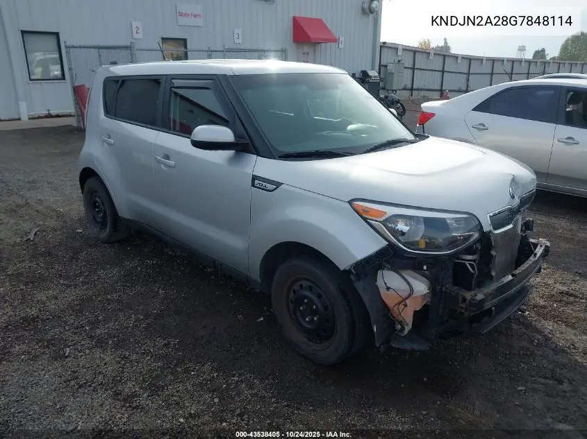 KNDJN2A28G7848114 2016 Kia Soul