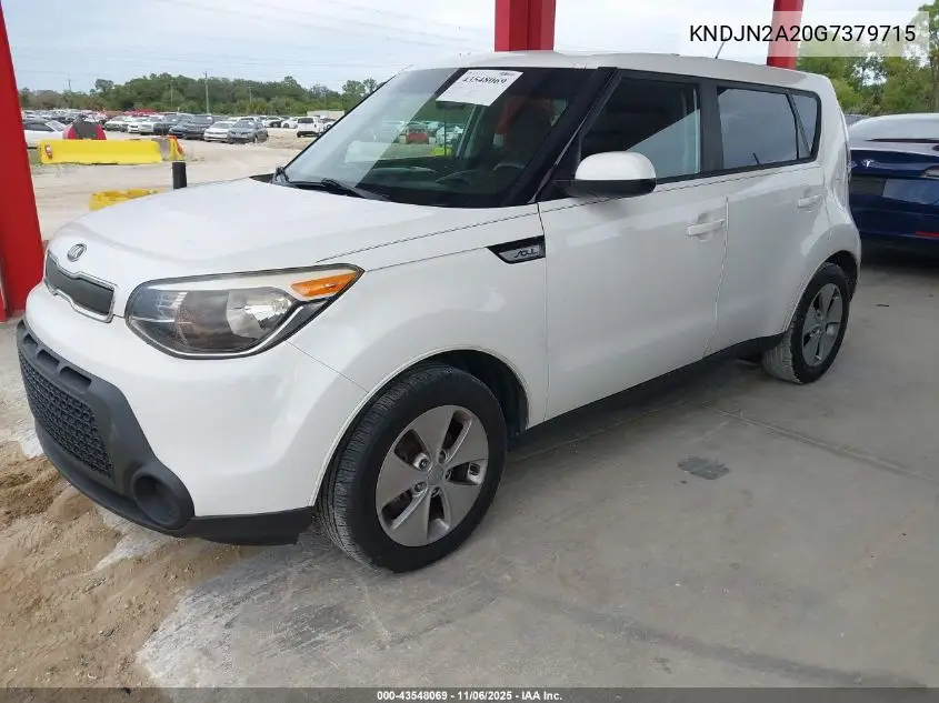 KNDJN2A20G7379715 2016 Kia Soul