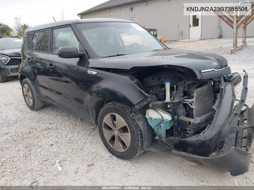 KNDJN2A23G7385508 2016 Kia Soul