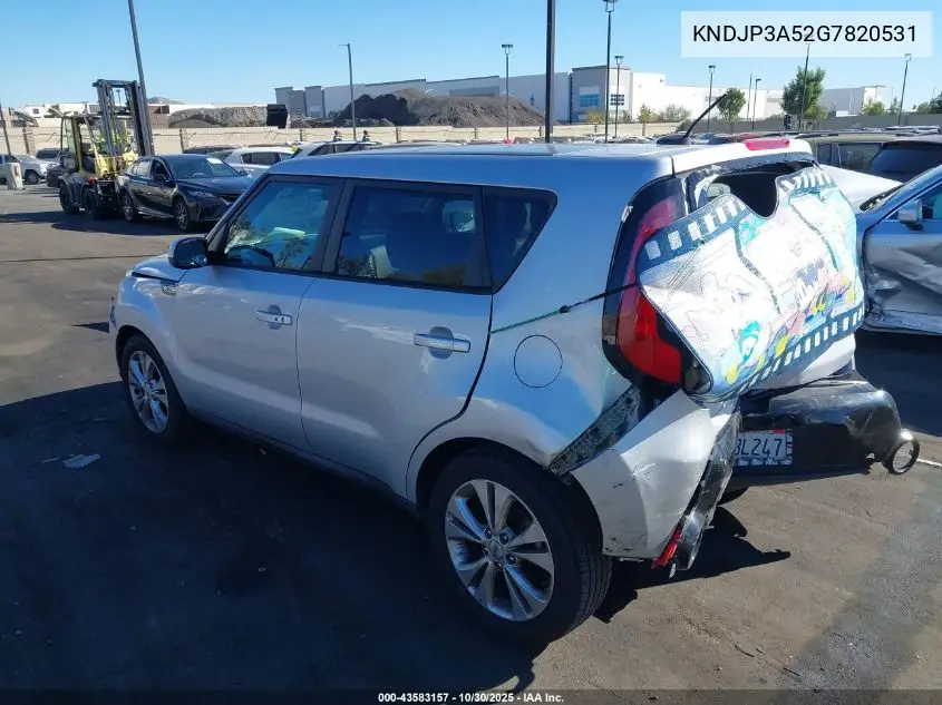 KNDJP3A52G7820531 2016 Kia Soul +