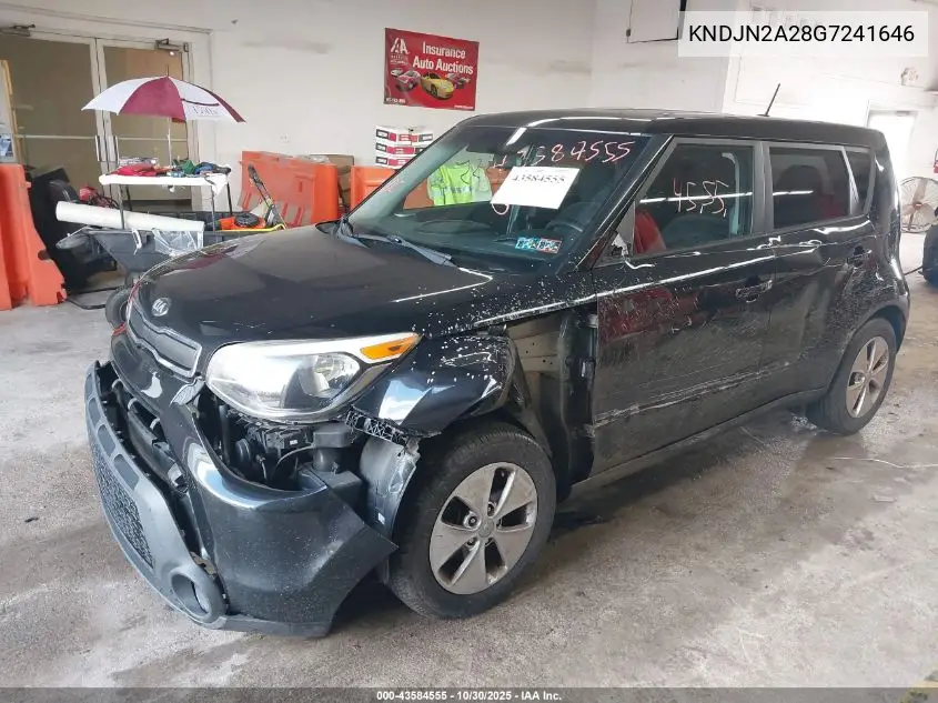 KNDJN2A28G7241646 2016 Kia Soul
