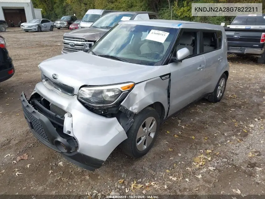 KNDJN2A28G7822211 2016 Kia Soul