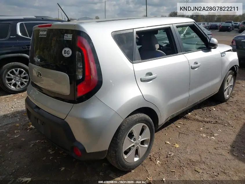 KNDJN2A28G7822211 2016 Kia Soul