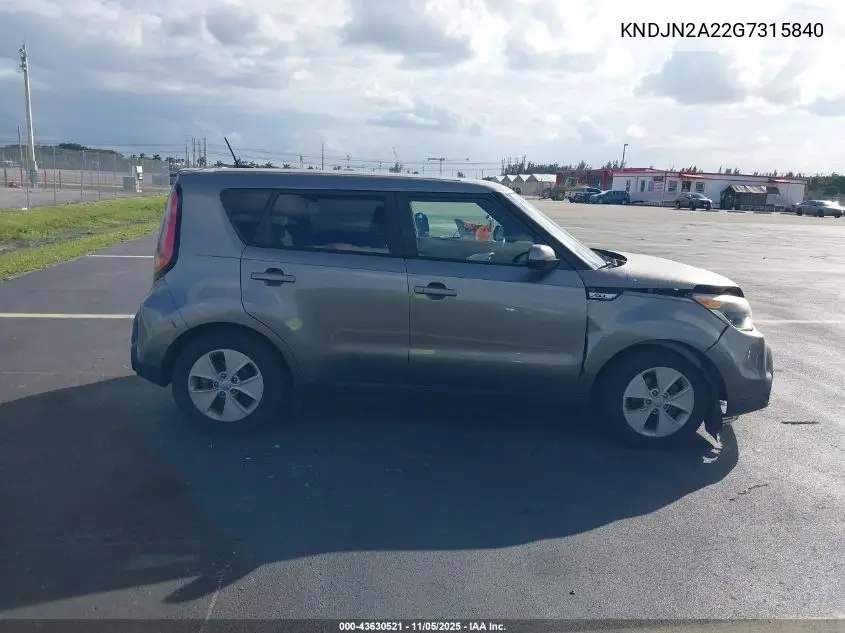 KNDJN2A22G7315840 2016 Kia Soul