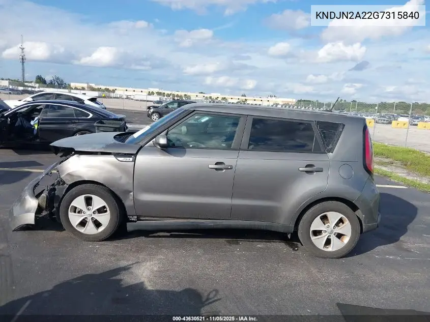 KNDJN2A22G7315840 2016 Kia Soul