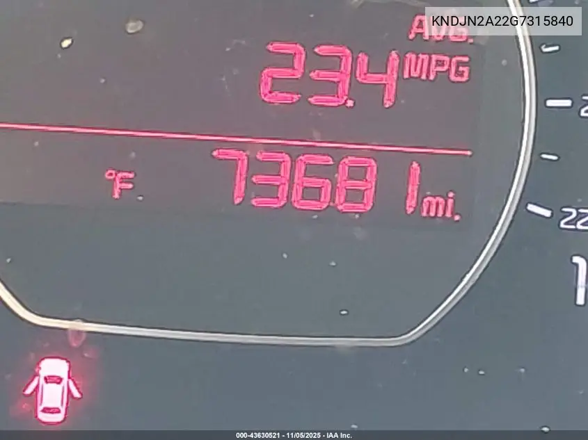 KNDJN2A22G7315840 2016 Kia Soul