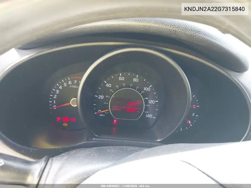 KNDJN2A22G7315840 2016 Kia Soul
