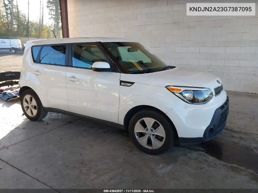 KNDJN2A23G7387095 2016 Kia Soul