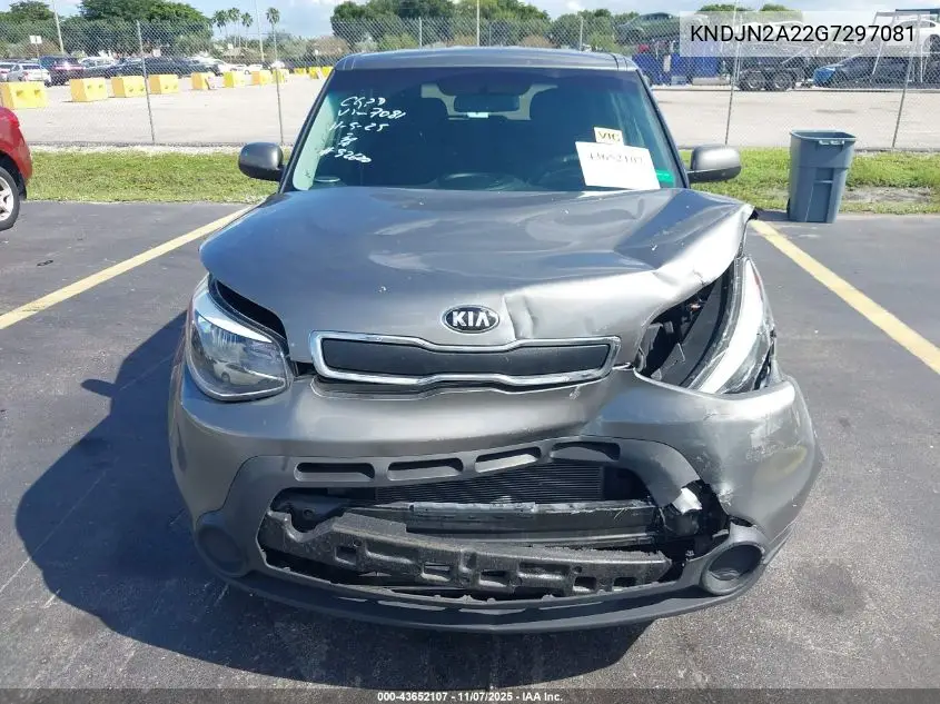 KNDJN2A22G7297081 2016 Kia Soul