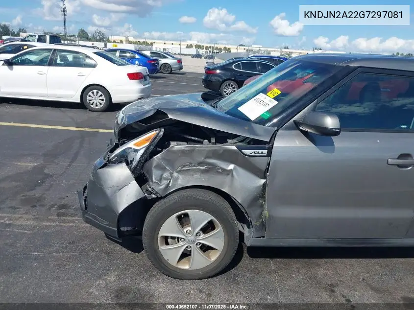 KNDJN2A22G7297081 2016 Kia Soul