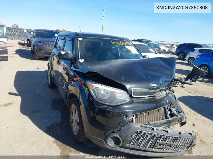 KNDJN2A20G7360808 2016 Kia Soul