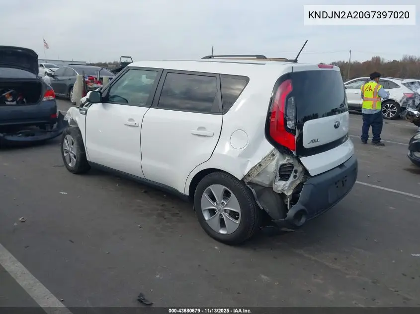KNDJN2A20G7397020 2016 Kia Soul