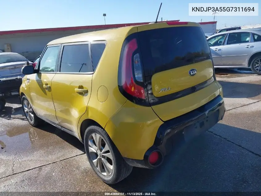 KNDJP3A55G7311694 2016 Kia Soul +