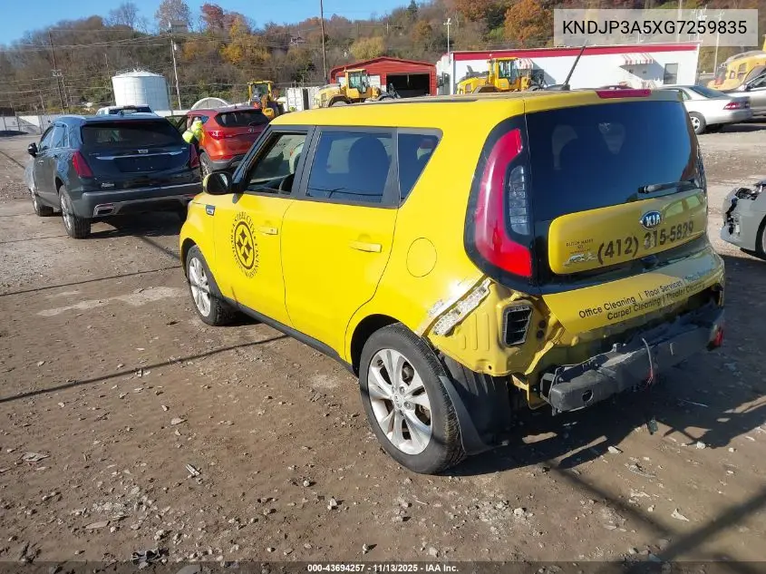KNDJP3A5XG7259835 2016 Kia Soul +