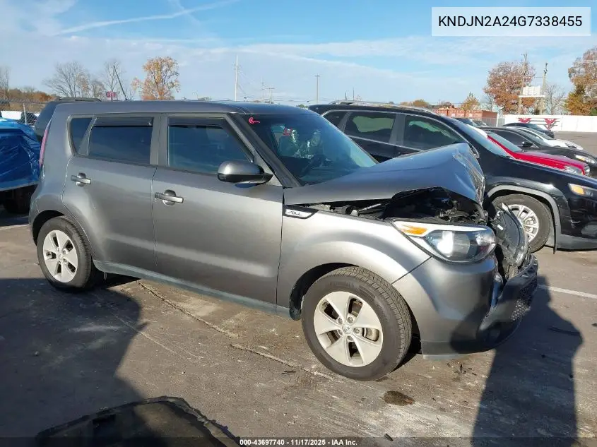 KNDJN2A24G7338455 2016 Kia Soul