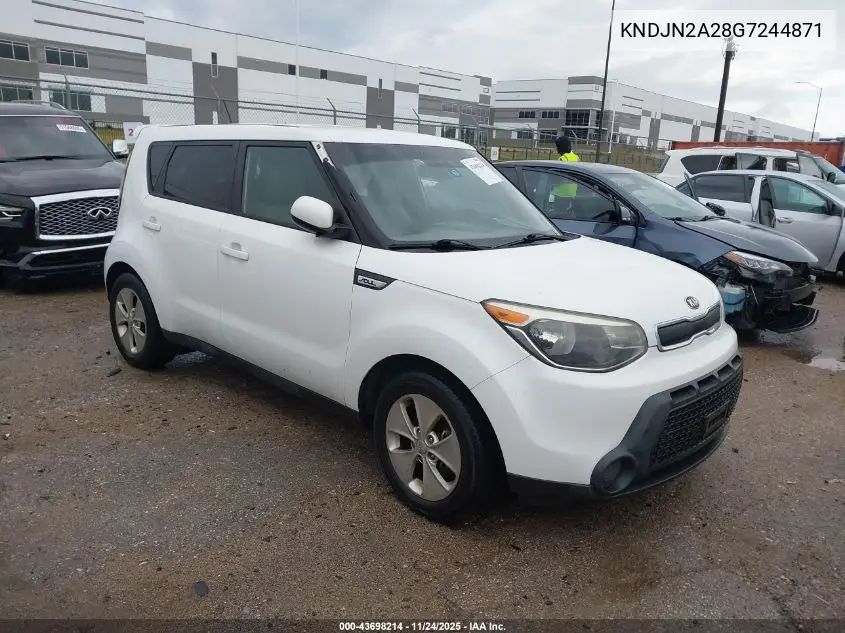 KNDJN2A28G7244871 2016 Kia Soul