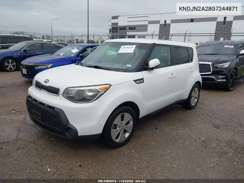 KNDJN2A28G7244871 2016 Kia Soul