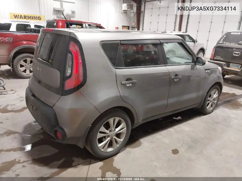 KNDJP3A5XG7334114 2016 Kia Soul +