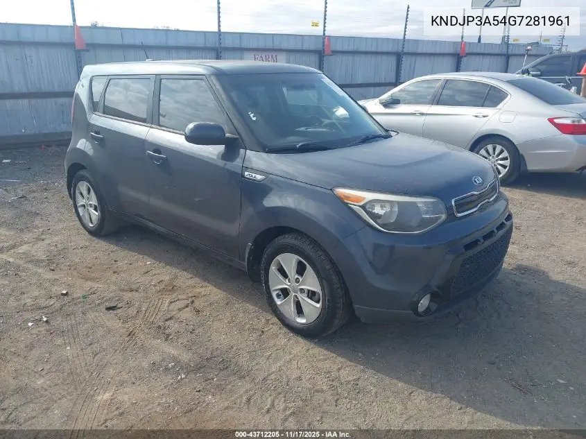 KNDJP3A54G7281961 2016 Kia Soul +