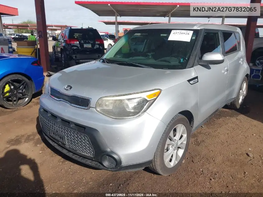 KNDJN2A27G7832065 2016 Kia Soul
